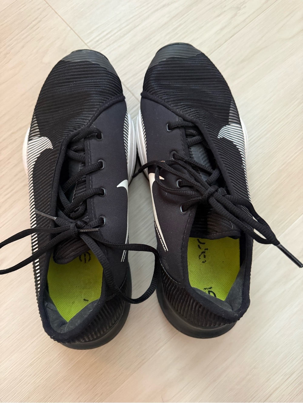 Nike Air Zoom SuperRep Women’s Black and White Training Shoes